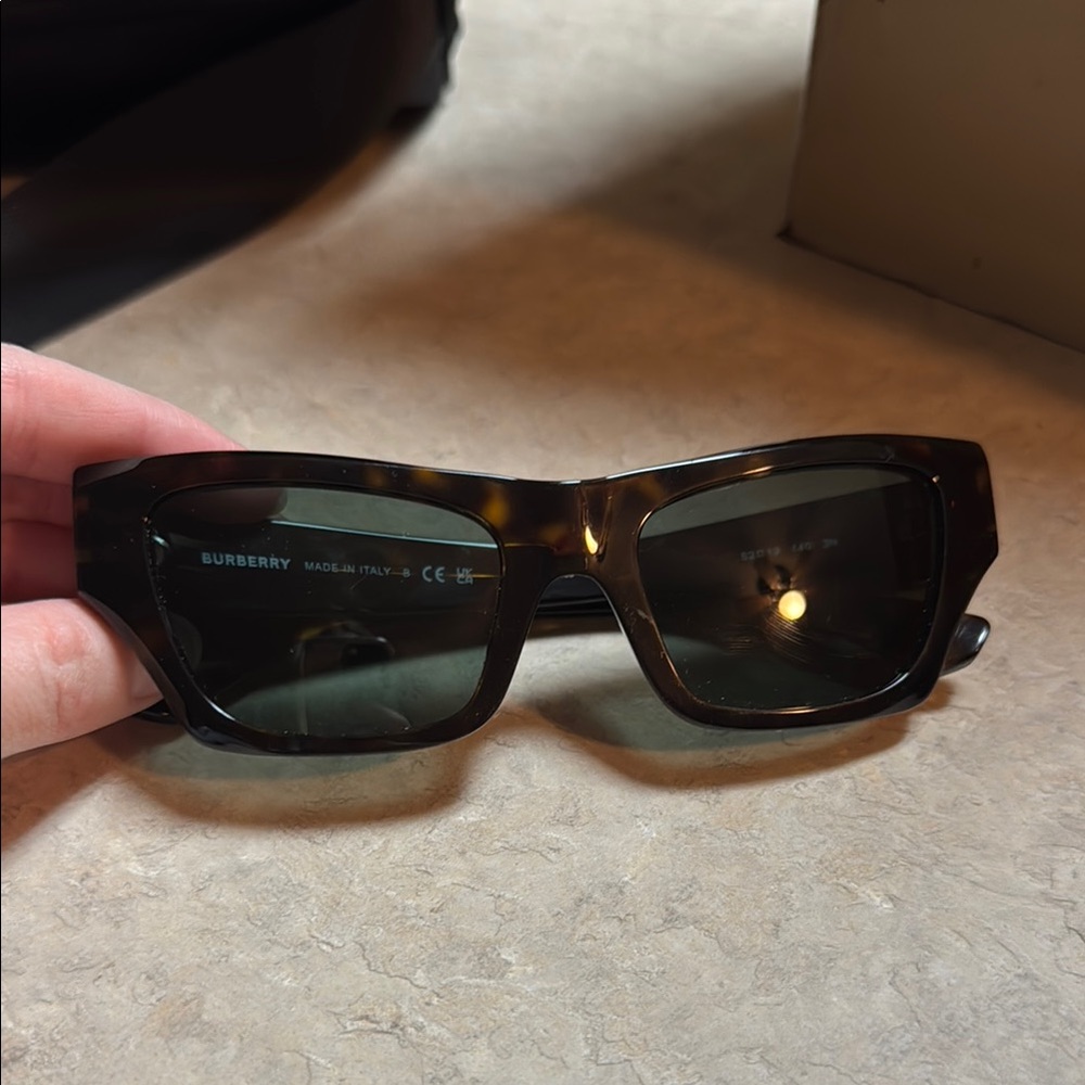 Burberry Tortoise Shell Sunglasses - image 1